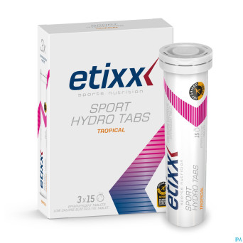 Etixx sport hydro tab tropical comp efferv. 3x15