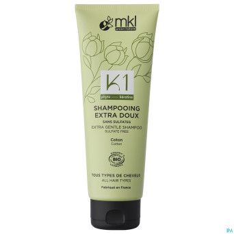 Mkl shampooing extra doux bio tube 250ml
