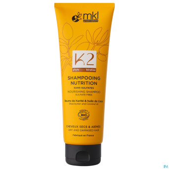 Mkl shampooing nutrition bio tube 250ml