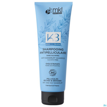 Mkl shampooing a/pelliculaire bio tub 250ml