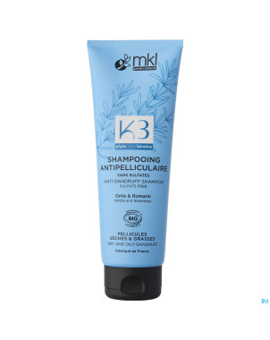 Mkl shampooing a/pelliculaire bio tub 250ml