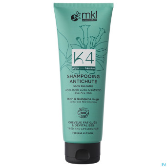 Mkl shampooing a/chute bio tube 250ml
