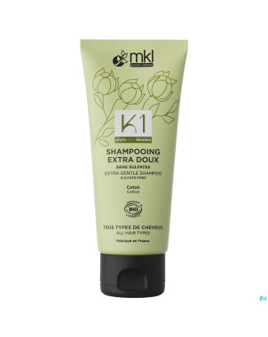 Mkl shampooing extra doux bio tube 100ml