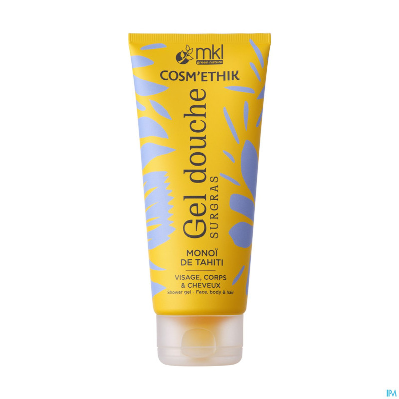 Cosm'ethik gel douche monoi tube 200ml