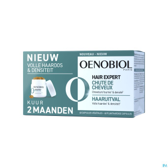 Oenobiol hair expert chute cheveux caps 60x2