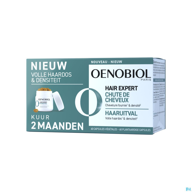 Oenobiol hair expert chute cheveux caps 60x2
