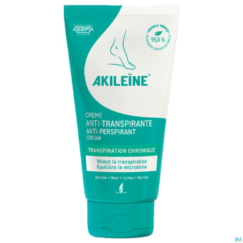 Akileine creme a/transpirante 75ml