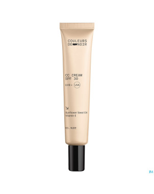 Couleurs de noir cc cream spf30 03 nude 30ml