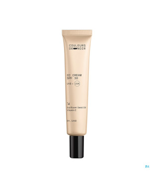 Couleurs de noir cc cream spf30 04 sand 30ml