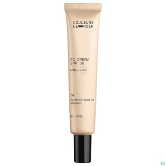 Couleurs de noir cc cream spf30 04 sand 30ml