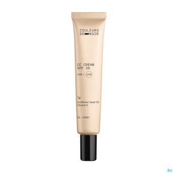 Couleurs de noir cc cream spf30 05 honey 30ml