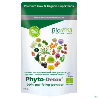 Biotona phyto detox pdr 200g nf