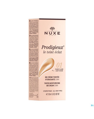 Nuxe prodigieux bb creme teintee light 01 30ml