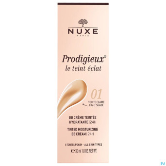 Nuxe prodigieux bb creme teintee light 01 30ml