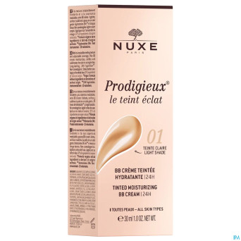 Nuxe prodigieux bb creme teintee light 01 30ml