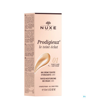 Nuxe prodigieux bb creme teintee light 01 30ml