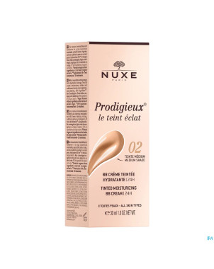 Nuxe prodigieux bb creme teintee medium 02 30ml