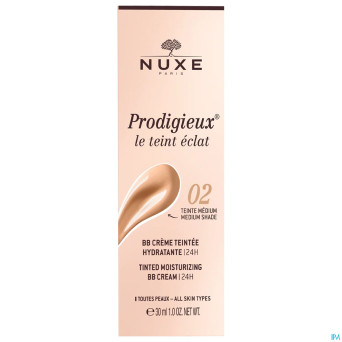 Nuxe prodigieux bb creme teintee medium 02 30ml