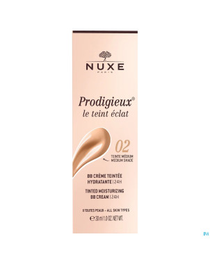 Nuxe prodigieux bb creme teintee medium 02 30ml