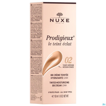 Nuxe prodigieux bb creme teintee medium 02 30ml
