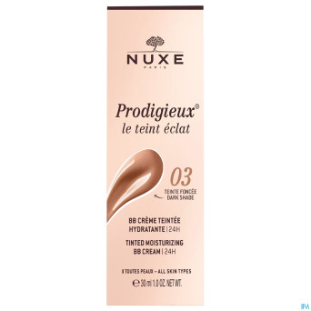 Nuxe prodigieux bb creme teintee foncee 03 30ml