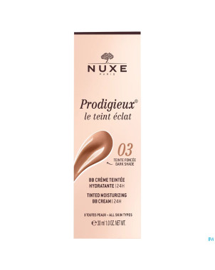 Nuxe prodigieux bb creme teintee foncee 03 30ml