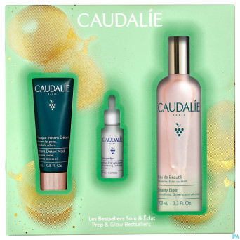 Caudalie coffret noel eau beaute 2024 3 prod.