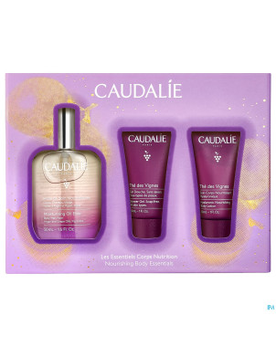 Caudalie coffr.noel huile nouriss.2024 3prod promo
