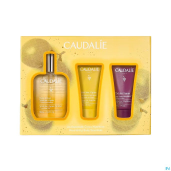 Caudalie coffr.noel huile soleil 2024 3prod promo