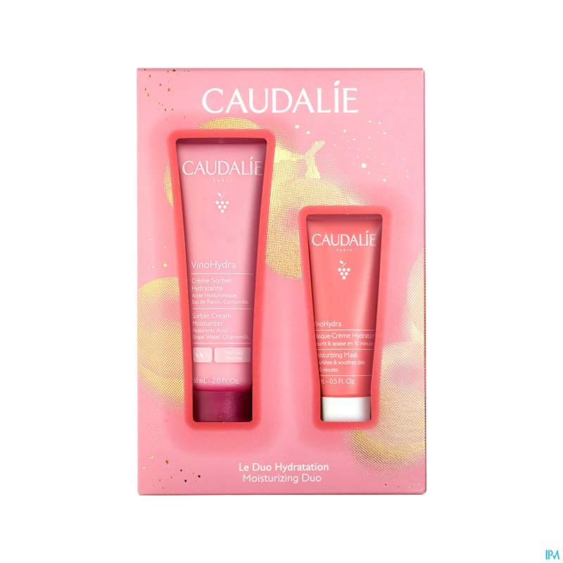 Caudalie vinohydra coffr.noel cr sorbet 2024 2prod