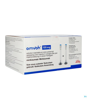 Omvoh 100mg sol inj stylo prerempli 6
