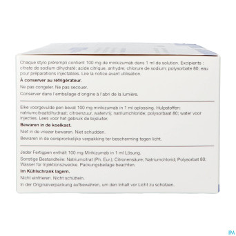 Omvoh 100mg sol inj stylo prerempli 6