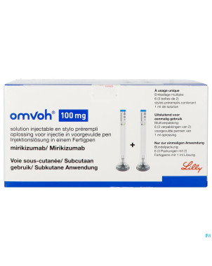 Omvoh 100mg sol inj stylo prerempli 6