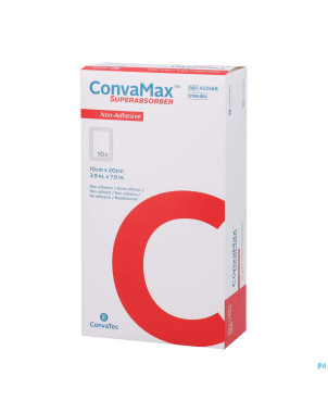 Convamax superabsorber non adhesif 10x20cm 10