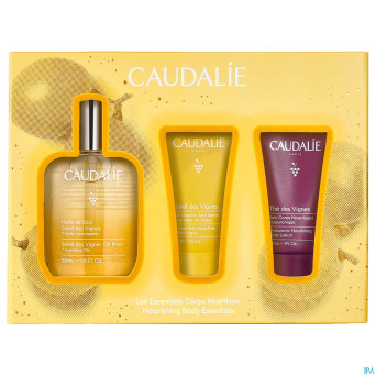 Caudalie coffret noel huile soleil 2024 3 prod.