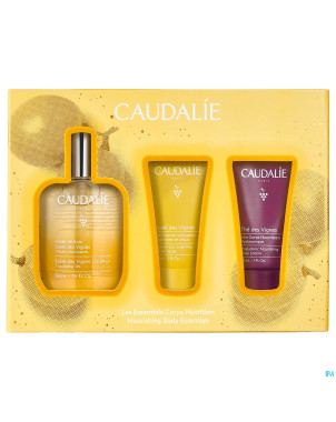 Caudalie coffret noel huile soleil 2024 3 prod.