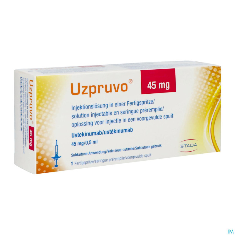 Uzpruvo eg 45mg seringue preremplie 1