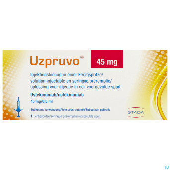 Uzpruvo eg 45mg seringue preremplie 1