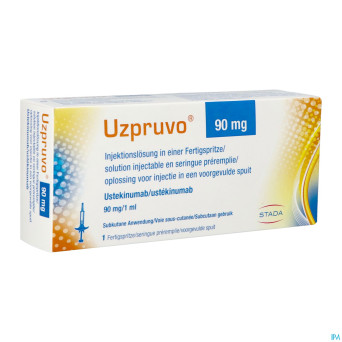 Uzpruvo eg 90mg seringue preremplie 1
