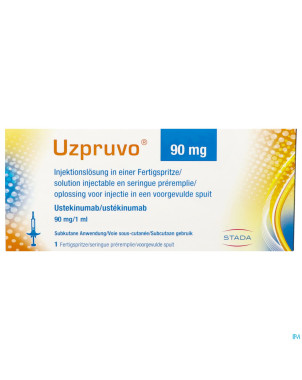 Uzpruvo eg 90mg seringue preremplie 1