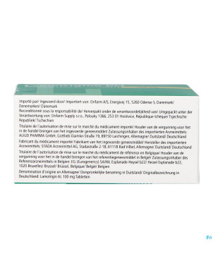 Lamotrigine eg 100mg orifarm comp orodisp. 90