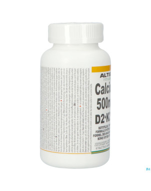Altisa calcium 500mg + vit.d2 + vit.k2 pot comp 90