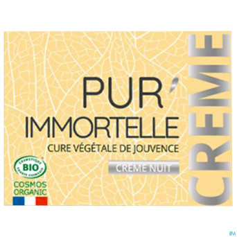 Creme pur immortelle nuit bio 50ml