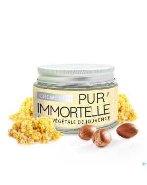 Creme pur immortelle nuit bio 50ml