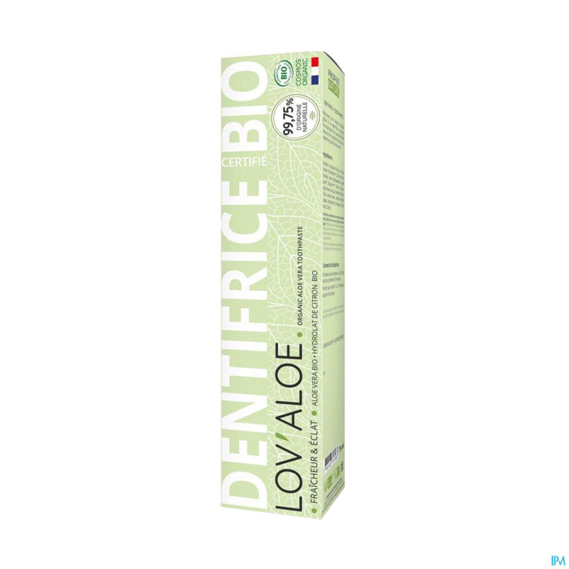 Dentifrice lov aloe bio 75ml