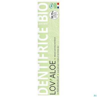 Dentifrice lov aloe bio 75ml