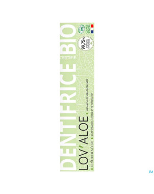 Dentifrice lov aloe bio 75ml