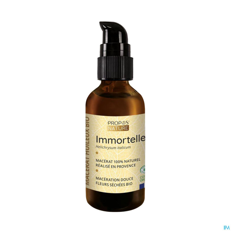 Immortelle macerat huileux bio 50ml