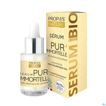 Pur immortelle serum bio 30ml