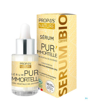 Pur immortelle serum bio 30ml